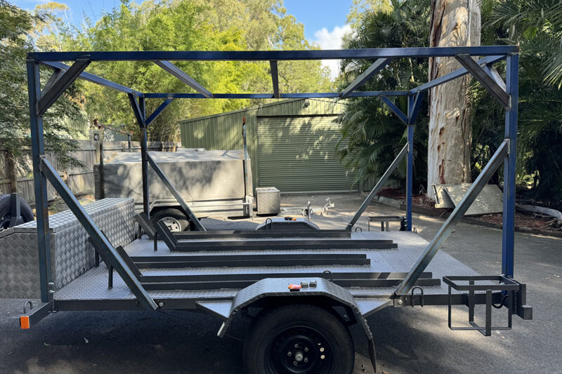 Custom trailer modifications