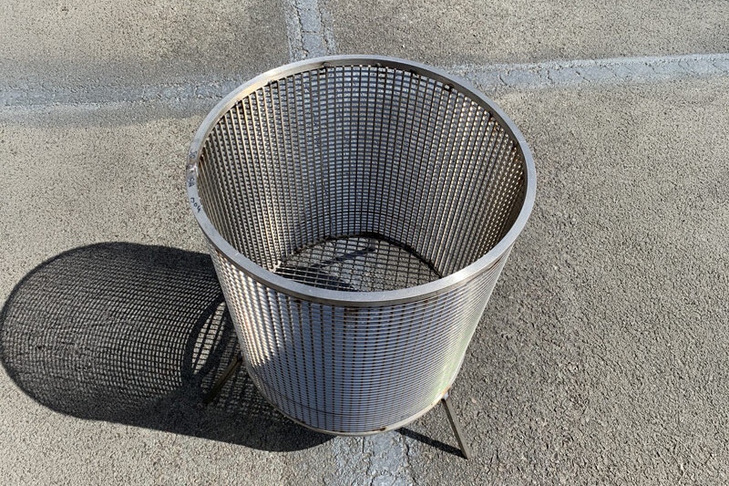 Custom stainless steel brazier