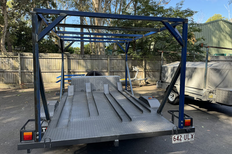 Custom trailer modifications