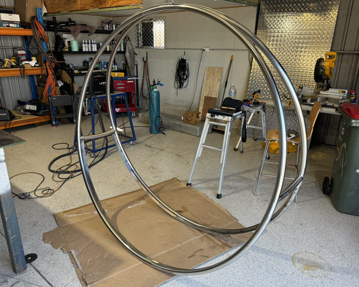 Custom wedding swing