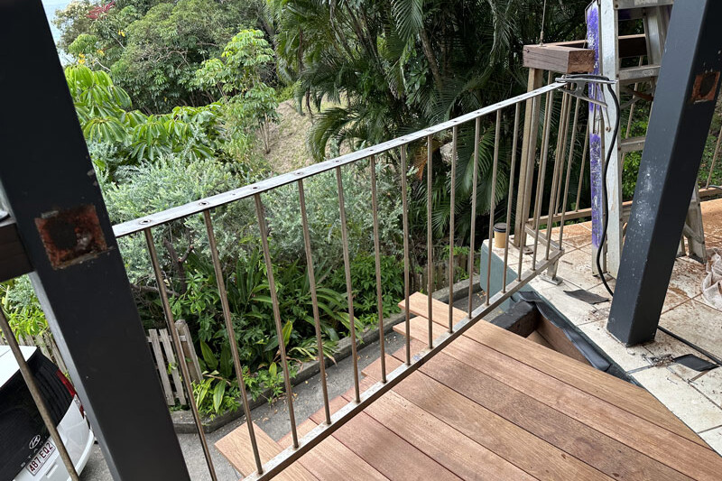 New handrail supply Stradbroke Island