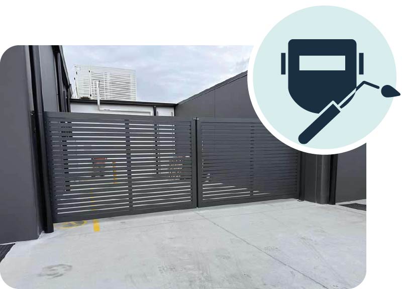 Gates for Lime Gym at Springfield