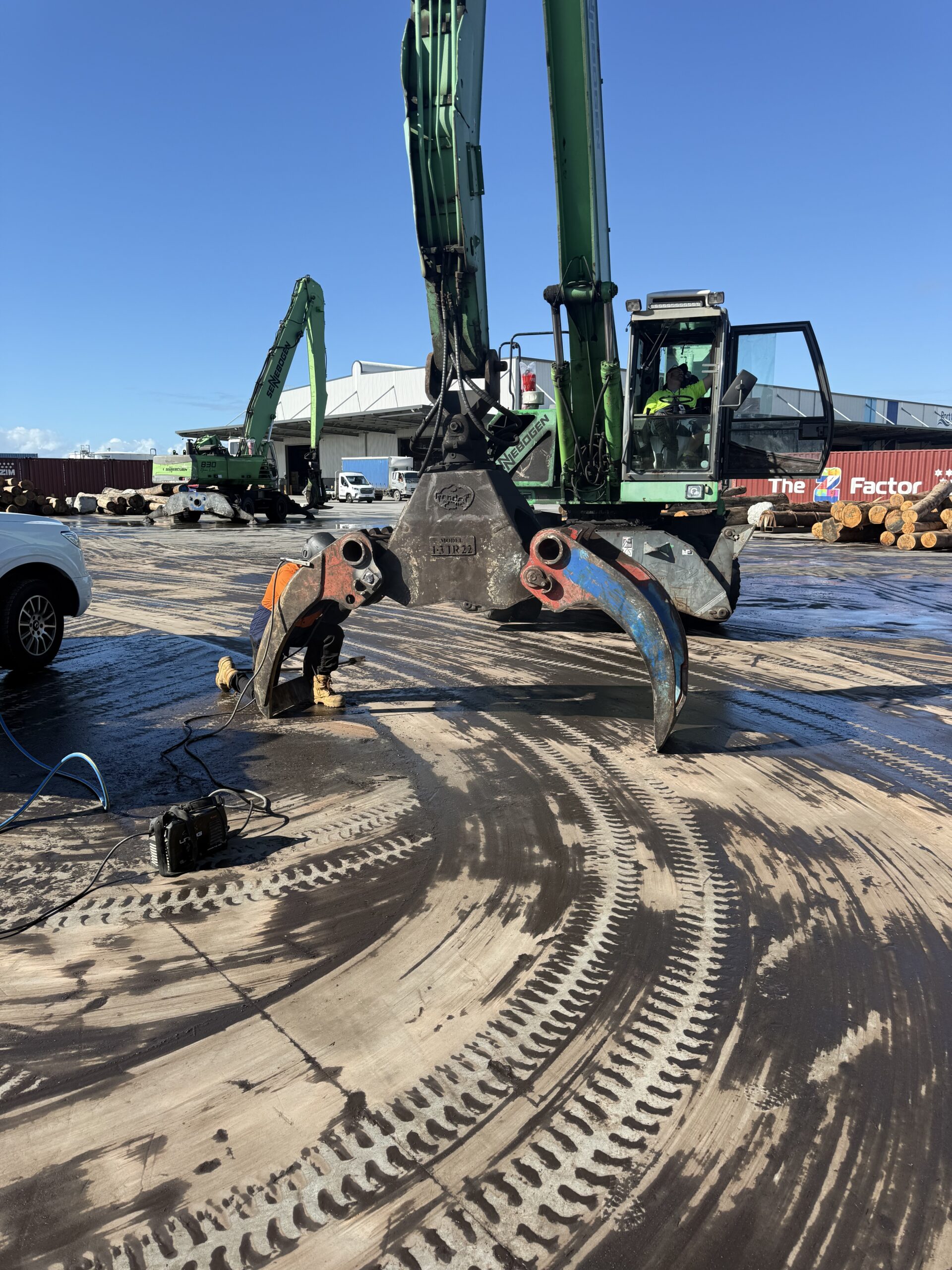 Mobile Welding for Heavy Machinery